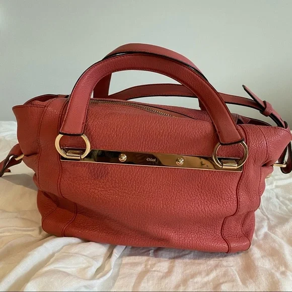 Chloe Calfskin Bridget Shoulder Bag - Picture 4 of 16